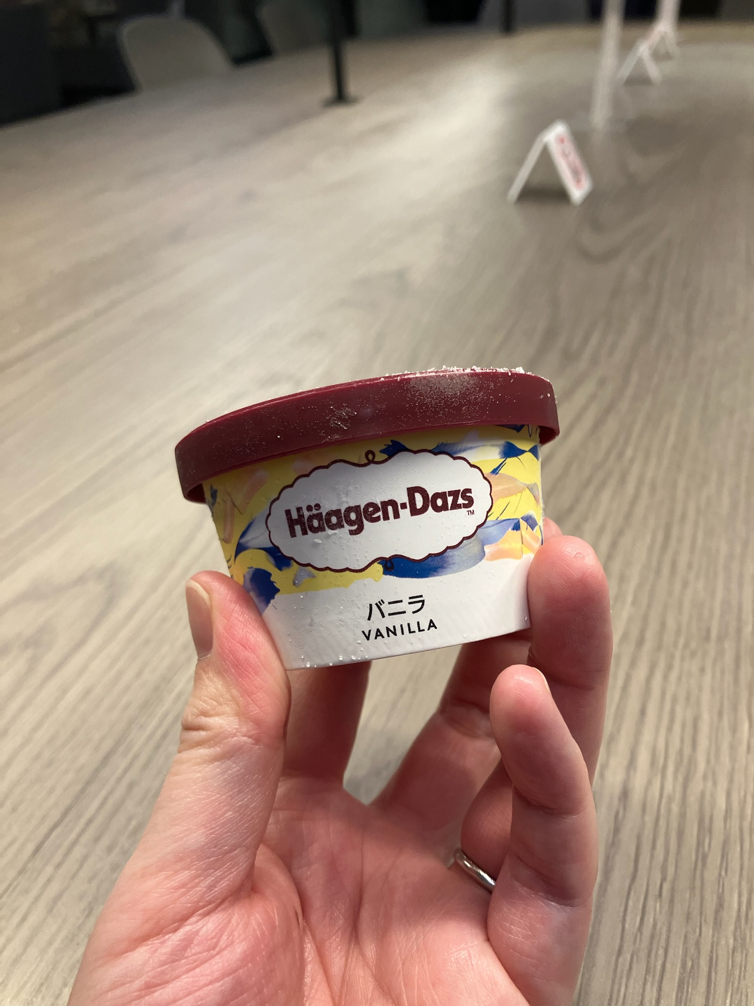 ハーゲンダッツのアイスクリーム