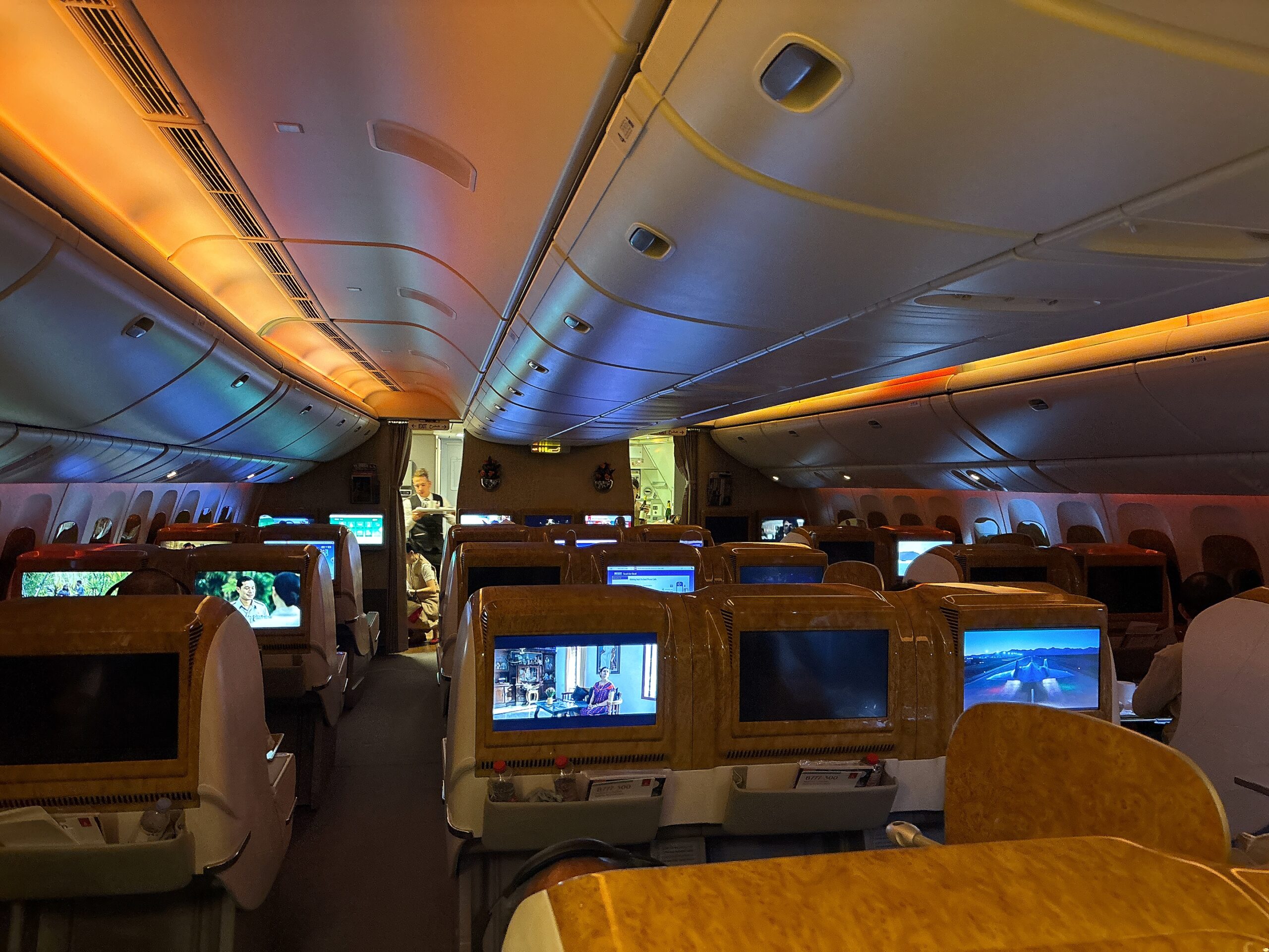 エミレーツ航空のビジネスクラス