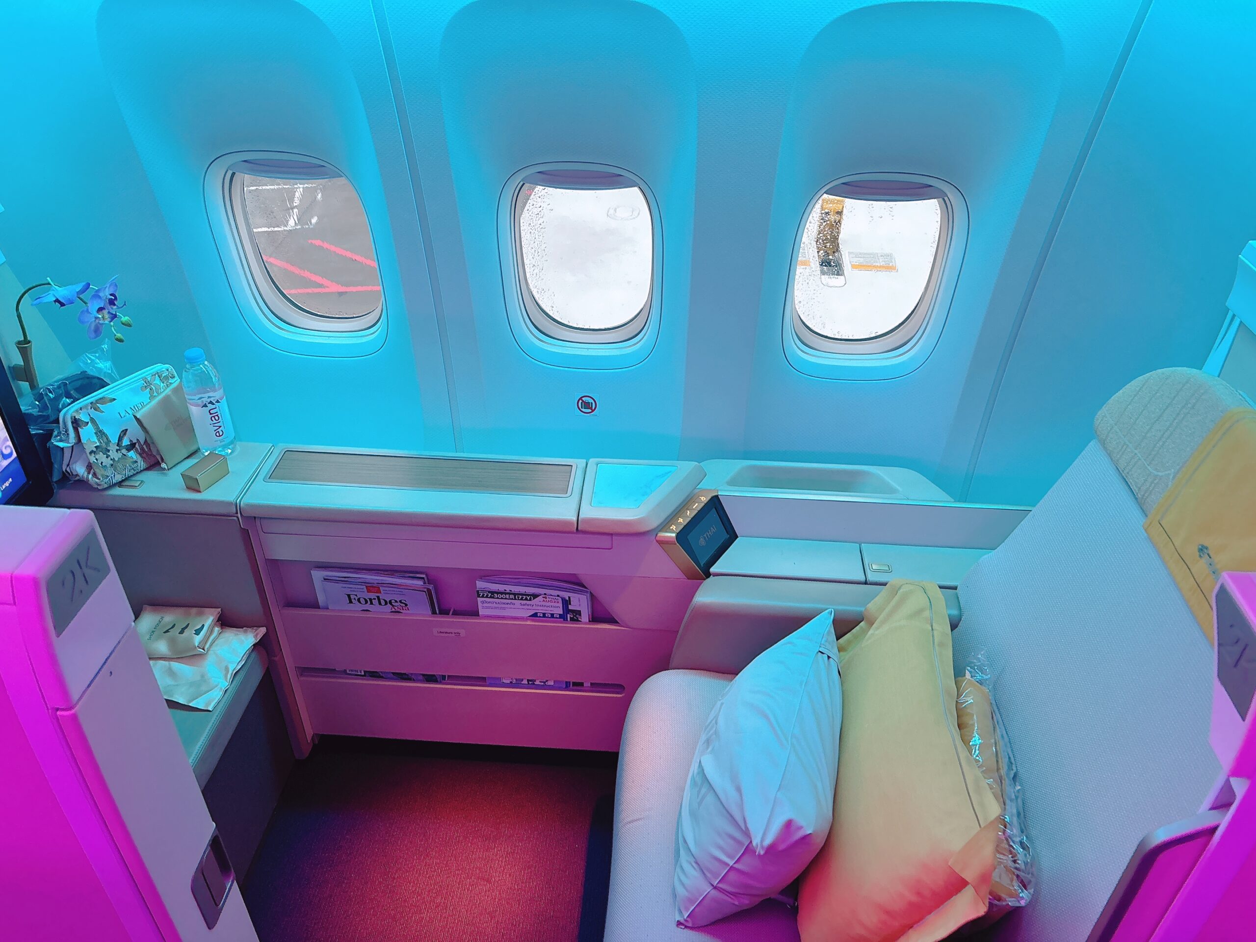 タイ航空ファーストクラスの機材
