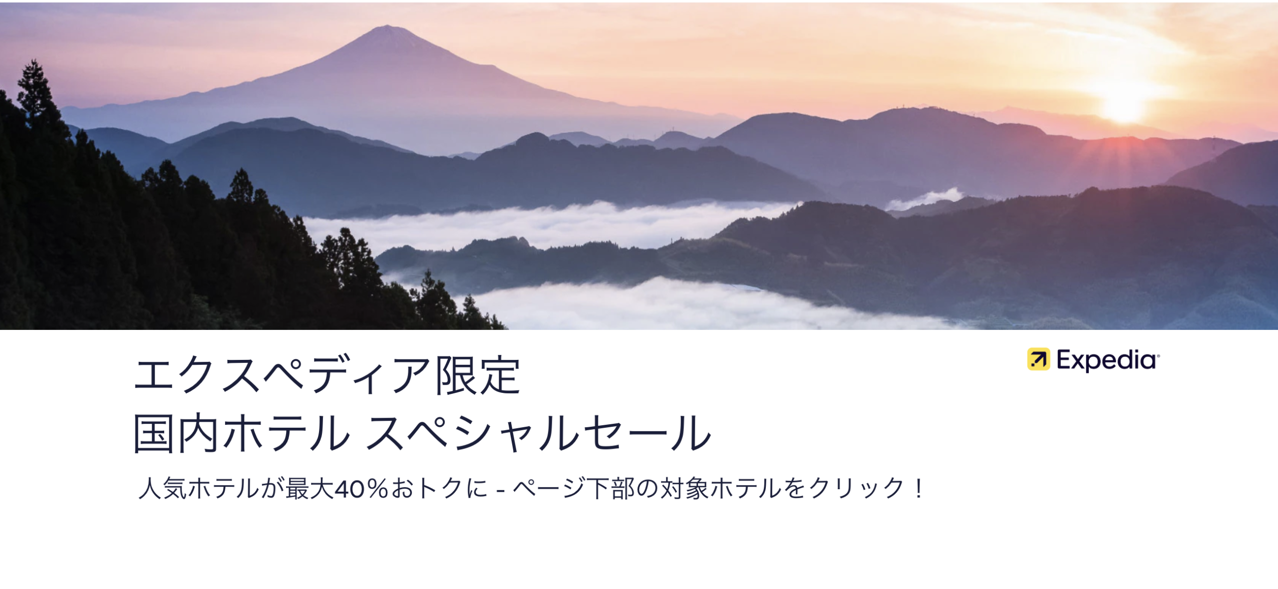 国内ホテルスペシャルセールのアイキャッチ画像