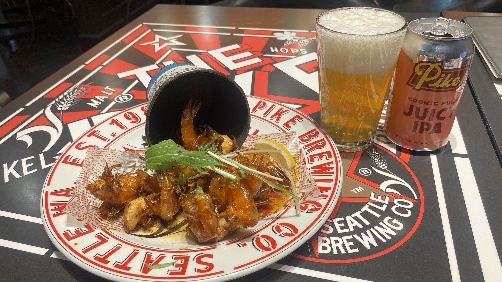 the pike brewing restaurant & craft beer barのプライオリティパスメニュー