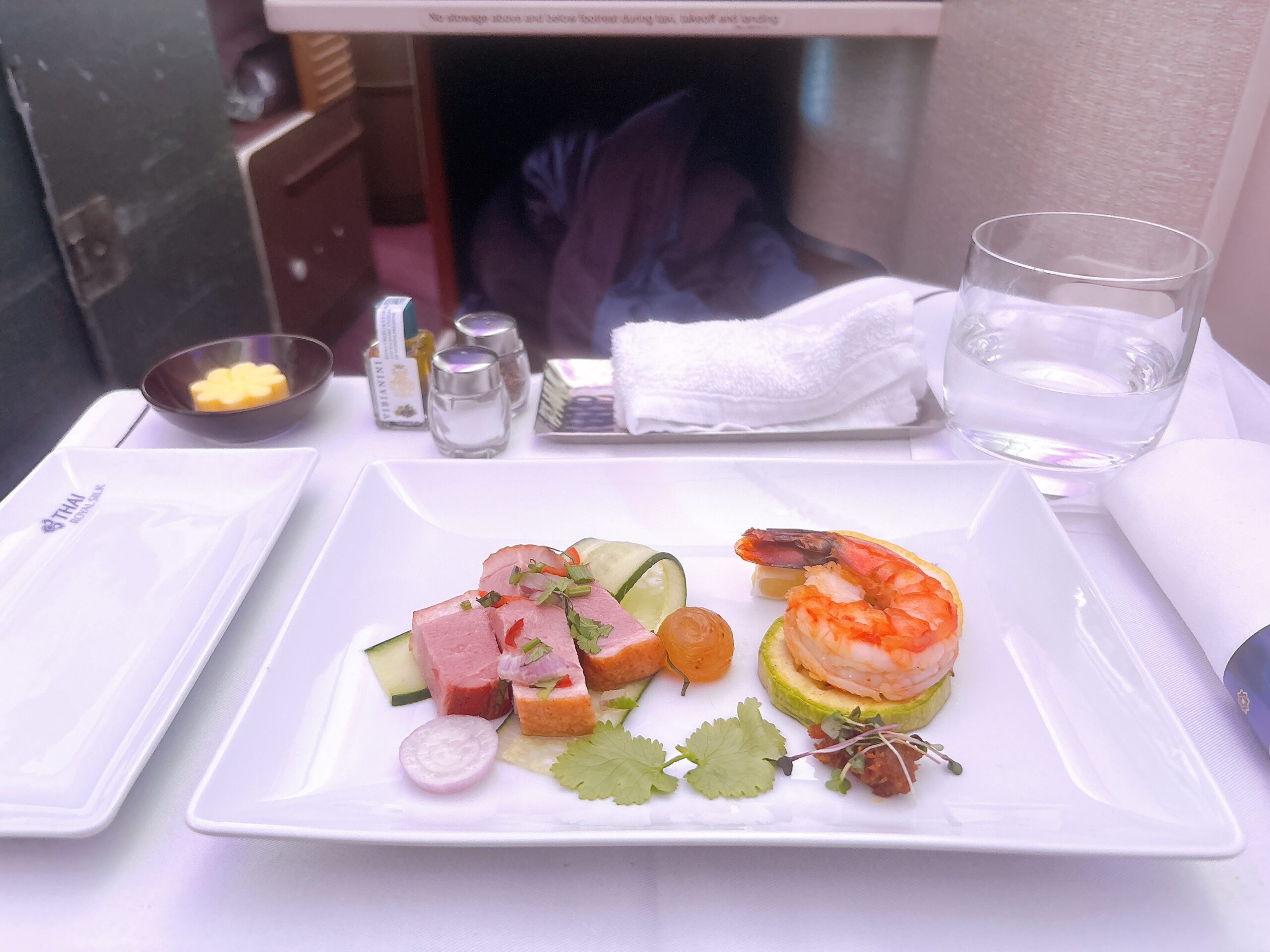 タイ航空ビジネスクラスの前菜